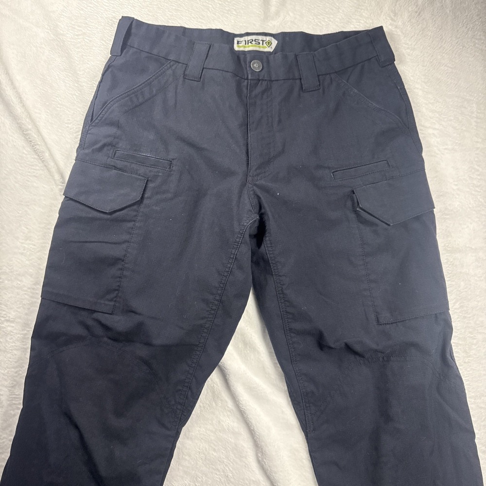 NEW First Tactical V2 Tactical Pants Men 36x34 Blue Never Worn NWOT Ripstop NICE